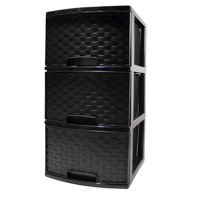 CAJONERA RATTAN 3 NIV